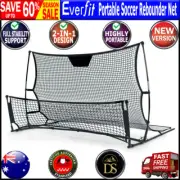 Everfit Portable Soccer Rebounder Net Volley Training Football Goal Trainer, XL