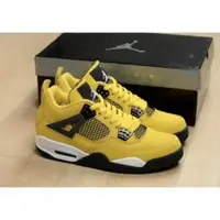 在飛比找蝦皮購物優惠-Air Jordan 4 “Lighthing”黑黃 CT8