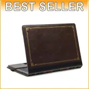 Luxurious Leather Case for MacBook Air 13" (2018-2021) - Retro Book Design