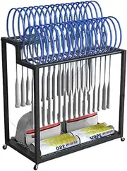 Tennis Racquet Storage Rack,Large Storage Rack for Tennis Racket,Can Store 30 Rackets,Suitable for Gym School