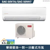 在飛比找陽信商店街優惠-SANLUX台灣三洋【SAE-50V7A/SAC-50VH7