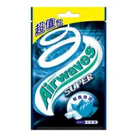 在飛比找蝦皮商城優惠-Airwaves Super極酷嗆涼無糖口香糖(極酷薄荷) 