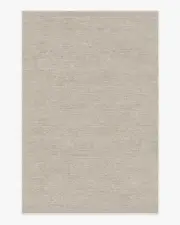 200' x 290' | Machine Washable Runner Rug | Kid & Pet Friendly | Indoor Rug | Melange Solid Light Grey Rug | Ruggable