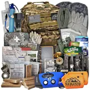 Sirius: Pre-Packed Bug Out Bag - 72 Hour Kit for 2 People - Bugout Backpack S...