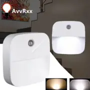 LED Night Light EU Plug Sensor Night Lamp With Light Sense Automatically Switch