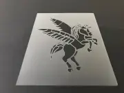 Unicorn #10 Stencil 10mm or 7mm Thick, Crafts, Horse, Pony, Pegasus, Bronco