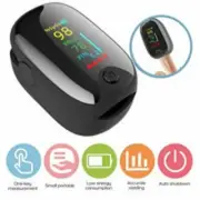 Finger Pulse Oximeter Blood Oxygen Heart Rate Monitor PR Saturation Meter
