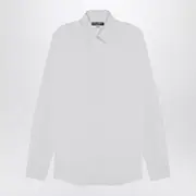 [Dolce & Gabbana] White Cotton Shirt 42 CM White