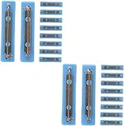 TOKIDNY 10Pcs Self Adhesive Safety Pins for Name Tags and Crafting Durable Badge Pin Backs for Id Badges DIY Crafts and Office Use