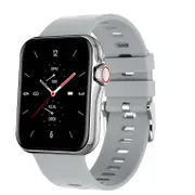 D06 Smart Watch Bluetooth Call 1.69 Inch Full Touch Woman Man Fitness Sleep Tracker Heart Rate ECG Sports Waterproof Smartwatch - grey
