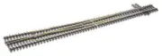 Peco SL-E8381 HO Code 83 7.15º 67" Radius #8 Electrofrog RH Switch Turnout