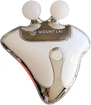 Mount Lai - The Vitality Qi LED Gua Sha Device | LED Light Therapy for Face | Gua Sha Facial Tools for Firming, Lifting, Sculpting, Anti-Aging, Tension-Melting | Face Lift Device Heat Therapy