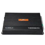 1900W Car Power Amplifier Bass RCA Level
