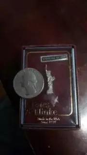 Vintage NIB Bates & Klinke Sterling Silver Statue of Liberty Charm
