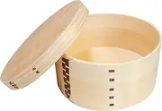Kiso Craft Hitsu, Handmade, Bending Ring, Made in Japan, Wood, Hinoki, Sawara, Sakura, 3 Cups, Microwave Safe