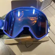 Electric Kleveland Tie Dye Snow Blue White Goggles, Genuine, NEW!