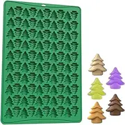 Treat Molds Silicone,Small Dog Treat Tray Molds - Food Grade Muffin Pan, Washable Christmas Tree & Cupcake Baking Mold for Ganache, Jelly