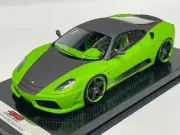 1/18 MG Models Ferrari F430 Rosso Novitec Matte Green Carbon #01/05 n BBR or MR