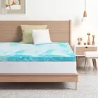 EGO Topper 2 Inch King Memory Foam Mattress Topper, Cooling Gel Foam Mattress...
