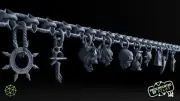Hells Bracelet with Charms - Atlas Models Harbingers of the Apocalypse Bracelet