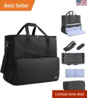 PC Carrying Case, Desktop Travel Bag for Computer Tower, Keyboard, Cable and ...