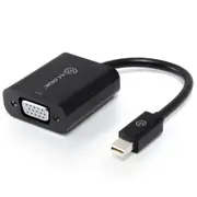 Alogic MDP-VGBK-ACO 20cm Mini DisplayPort to VGA Adapter Male to Female Black