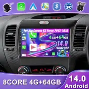 4GB+64GB Car Play Android 14 Car Stereo GPS Navi For Kia Cerato K3 Forte 2013-16