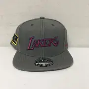 Mitchell & Ness Los Angeles Lakers Men's Hat NBA HWC Basketball Cap Grey #565