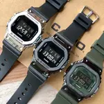 【 原盒包裝】 CASI*G-SHOCK手錶電子錶GM-5600方塊系列金屬錶殼樹脂橡膠錶帶男女同款腕錶