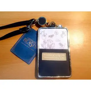 日本大阪環球影城 哈利波特 & 怪獸與他們的產地 限定商品 水鑽金邊 票卡夾 / 證件夾