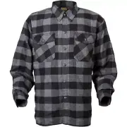 ScorpionEXO Covert Flannel Shirt - Black/Gray - 3XL 13403-8