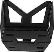 VANZACK Folding Step Stool Non-Slip Foldable Chair Lightweight Plastic Step Stool with Handle Potty Stool for Kitchen Bathroom Living Room Camping