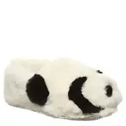 BEARPAW Kids' Lil Critters Slippers White Panda - 2549T-010, White