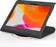 Beelta Tablet POS Stand - Heavy Duty Steel Kiosk Stand with 360° Swivel Base Anti-Theft - Compatible with 10.9" iPad 10th, Pro 11" 1 2 3 4, Air 4 5, Air 11", iPad 11"(A16)