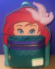 Loungefly Disney Ariel Princess Cosplay Mini Backpack NWT