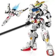 Transforming Robot Building Set for Adults, 2 in 1 City Warrior Mech & Fighte...