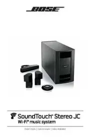 Bose SoundTouch Stereo JC Wi-Fi Music System Owners Manual User Guide Instructio
