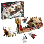 Lego Marvel Avengers The Goat Boat Thor Building Set 76208, 564 Piece