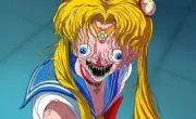 Alex Pardee SDCC No Con 2020 Sailor Moon Blood Moon 20" x 16" 5/30 RARE