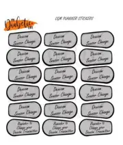 Dexcom G6 Sensor Change Reminder Stickers