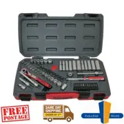 Teng Tools - 60 Piece 1/4 Inch Drive Stand & Deep Socket & Bits Tool Set T1460