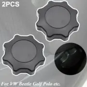 2pcs Black Seat Adjustment Recliner Knob Handle For VW Golf Passat B5 Polo Caddy