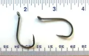 100 GT 8299 2X strength Black Chrome Octopus Fish Hooks size 3/0 - 100 Hooks