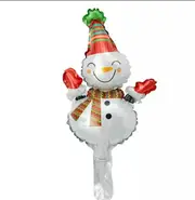 ASR PARTY 3pcs/pack Merry Christmas Balloon Xmas Party Snowman Balloon