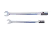 Hinged Swivel Flex-Head Socket Saltus Wrench Open End Scaffolder Spanner 8-22mm