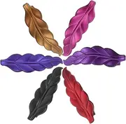 Baluue 6pcs Frosted Hair Clips Barrettes Clips for Hair Women Barrette Accessories Simple Clamps
