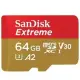 SanDisk 64GB 64G microSDXC【170MB/s Extreme】 4K U3 A2 手機記憶卡