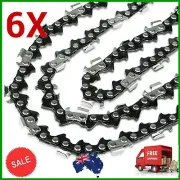 6x Chain 1/4"P 043 72DL for 14" STIHL Battery Chainsaw MSA 200 C-BQ