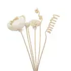 6Pcs Rattan Reed Diffuser Aromatherapy Stick Replacement Refill Home Bathroom