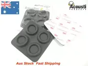 Acousti Feet Round Audio Isolation Feet Round Adhesive Pad HIFI Speaker AMP 8pc